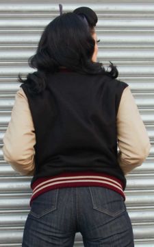 Baseball Jacket - Cracker Jack,  ladies_woll-collegejacke